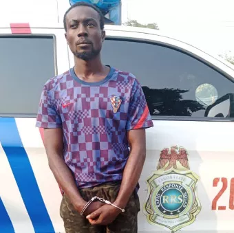Thug arrested in Lagos for demanding money from motorist whose car broke down