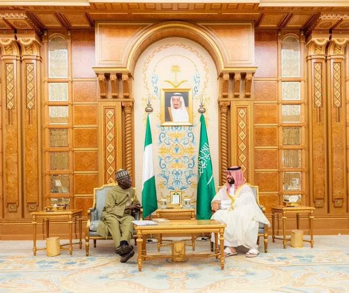 Saudi Arabia king has pledged to invest in Nigeria