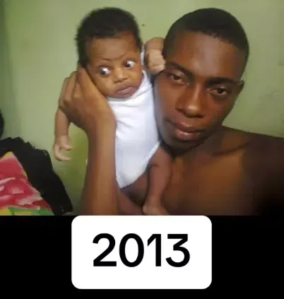 Man stuns many as he shares amazing transformation of him and his daughter after 10 years