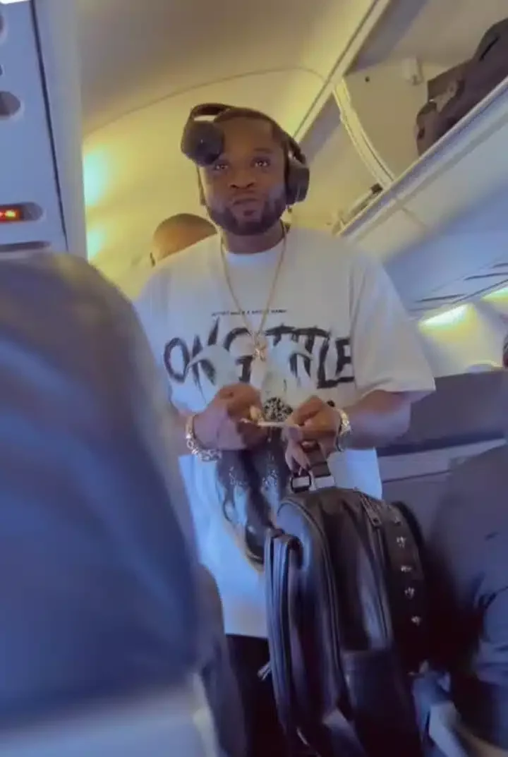 Plane passengers mock Speed Darlington over boxing defeat to Portable