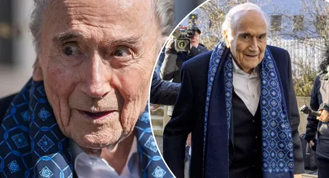 Ex-FIFA president aged 89 storms Swiss court over fraud accusations after being DISGRACED out of office and BANNED from football