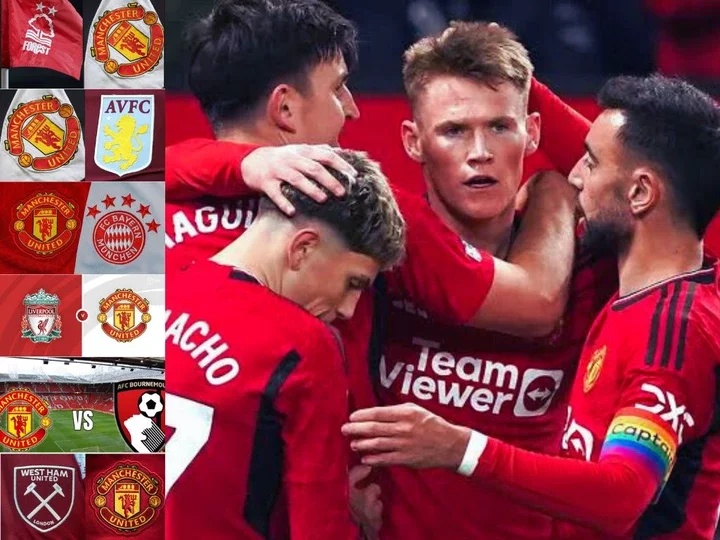 Man United's Remaining Games in December That Could See Them Overtake Man City (Photos)