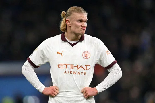 Manchester City are sweating on the fitness of Erling Haaland 