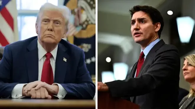 President Trump agrees to pause tariffs on Canada for 30 days after call with Canadian Prime Minister Justin Trudeau