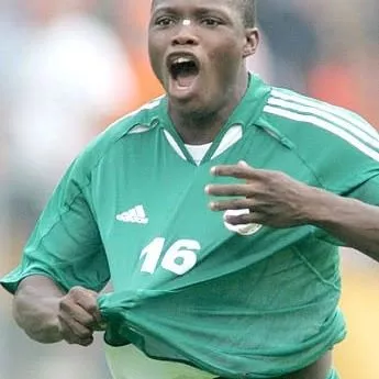 Nigerian football star dies from Blood pressure complications one month after burying his wife