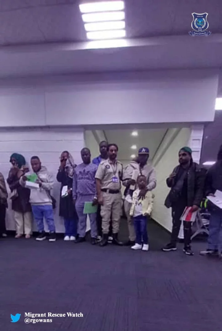 PICTORIAL: Libya deports seven Nigerians, others for law violations