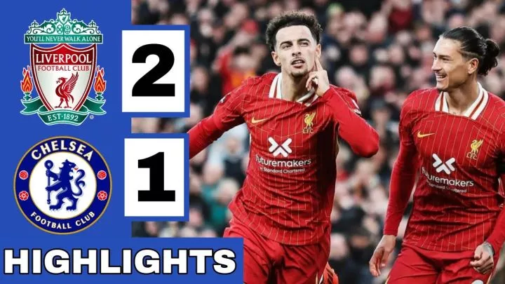 Liverpool 2 - 1 Chelsea (Oct-20-2024) Premier League Highlights