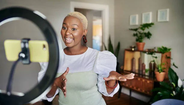 Black woman creating content (iStock)