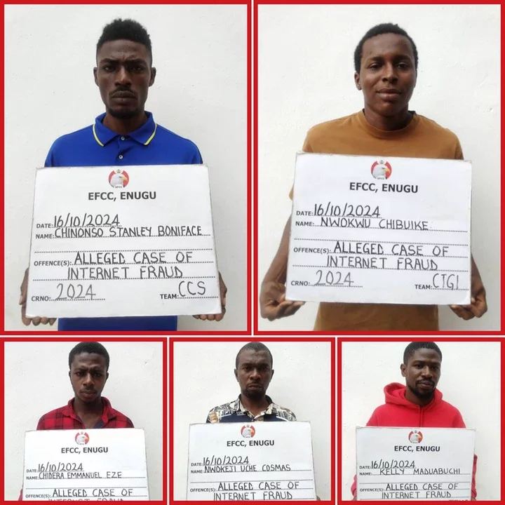 Court Sends 34 Internet Fraudsters to Jail in Awka (Photos)