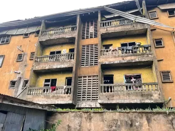 Photos of dilapidated three-storey building fully occupied by tenants stir serious concerns