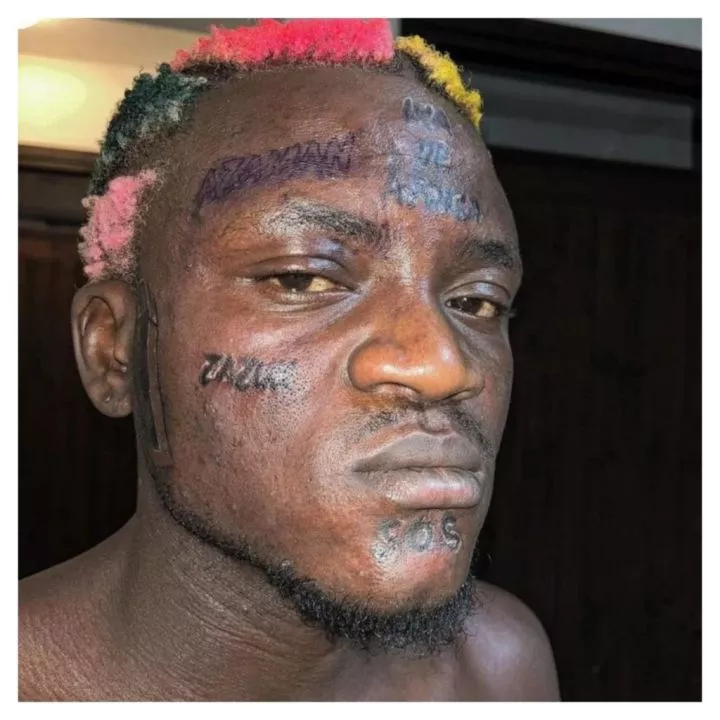 'I look like Lil Wayne, not Asake' - Portable reacts to facial tattoos comparisons