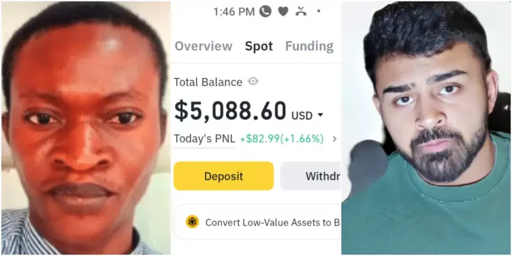 Nigerian man rewarded with over N7.5 million for returning $14K mistakenly sent to him