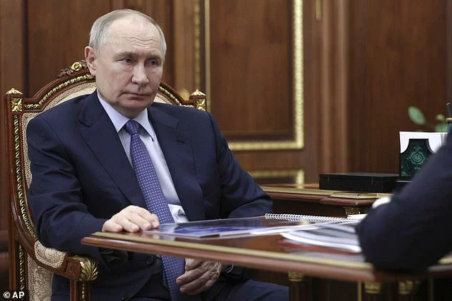 Kyiv has baulked at what Zelensky called the 'dummy' delegation of relatively low-level figures sent by Russia, after days spent calling on President Vladimir Putin (pictured) to personally show up