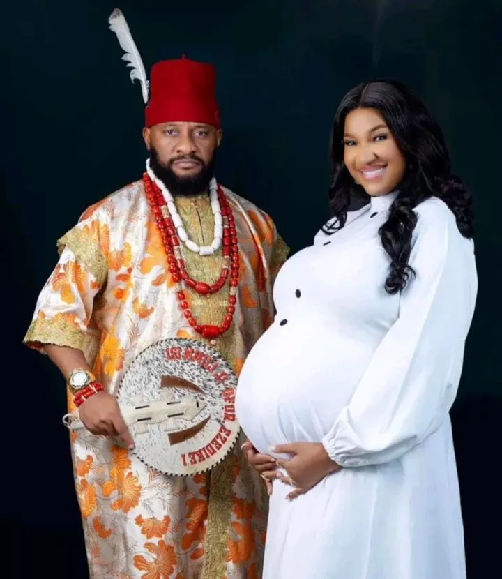 Yul Edochie, wife, Judy welcome third child together Yul Edochie, wife, Judy welcome third child together