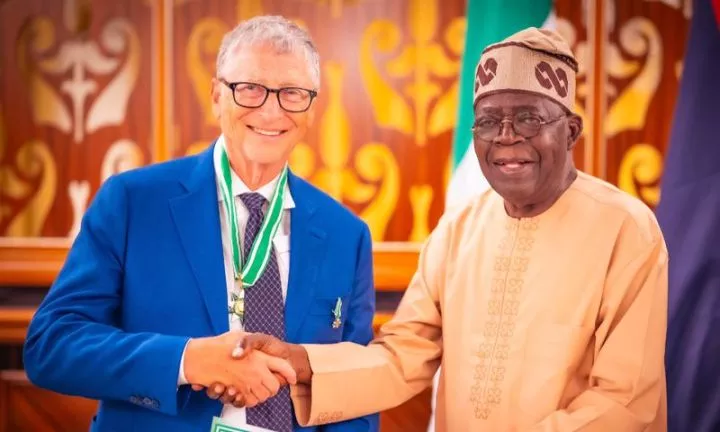 Tinubu awards Bill Gates Nigeria's top national honour
