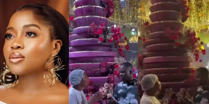 Price of Veekee James' 20ft birthday cake raises eyebrows
