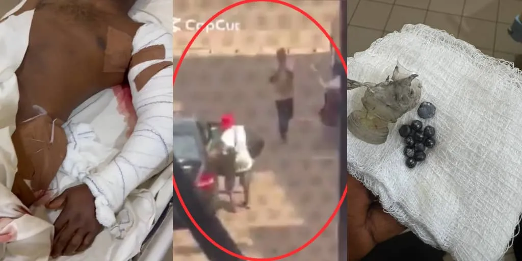 Gadget store owner shot multiple times by armed robbers in Enugu's Cozeyz Plaza