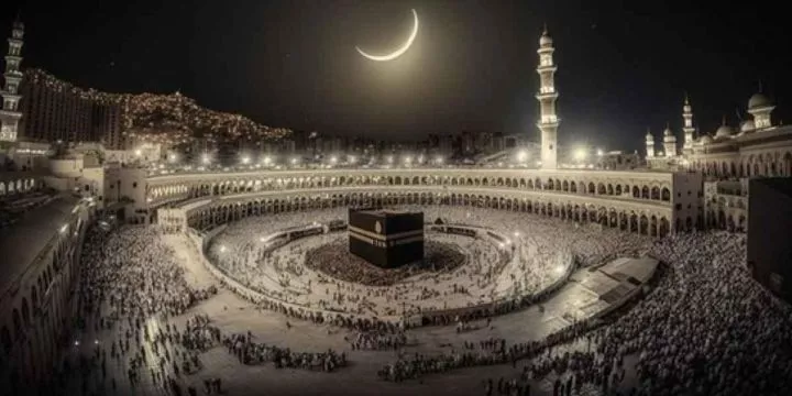 Moon sighted in Saudi Arabia, Eid-el-Adha to hold June 6 Moon sighted in Saudi Arabia, Eid-el-Adha to hold June 6