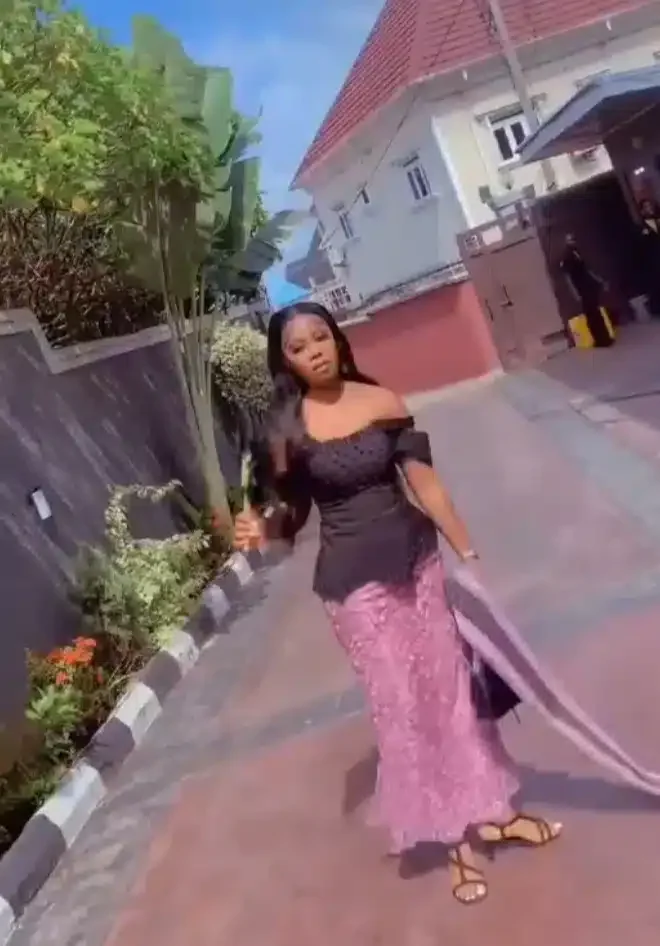 Lady bursts into tears after attending ex-boyfriend's wedding