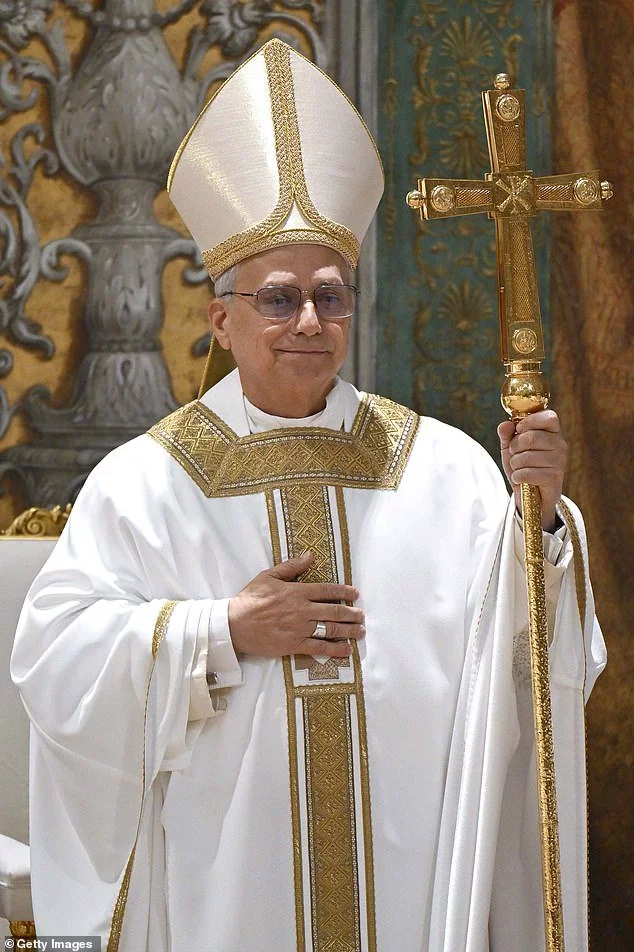 The discovery, made in July 2024, coincides with the surprise election of Cardinal Robert Prevost (pictured) as the new leader of the Catholic Church