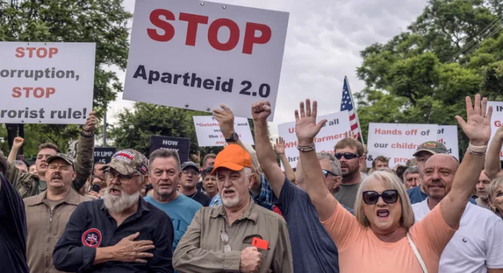 First set of white South African refugees set to arrive the U.S amid rising tensions First set of white South African refugees set to arrive the U.S amid rising tensions