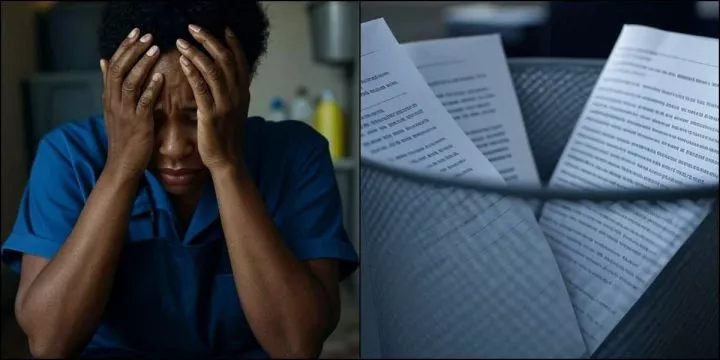 Cleaner confesses to trashing cousin's CV to prevent her from working in same company