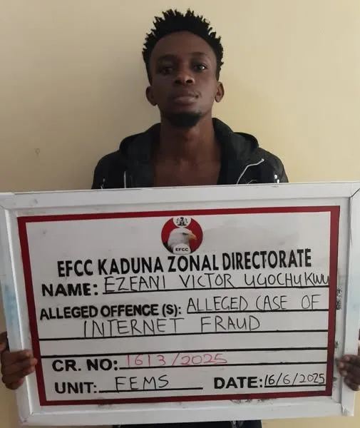 Kaduna Court Jails Man for Internet Fraud (Photo) Kaduna Court Jails Man for Internet Fraud (Photo)