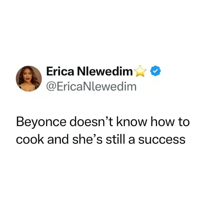 Erica Nlewedim stirs buzz with her comment about Beyonce