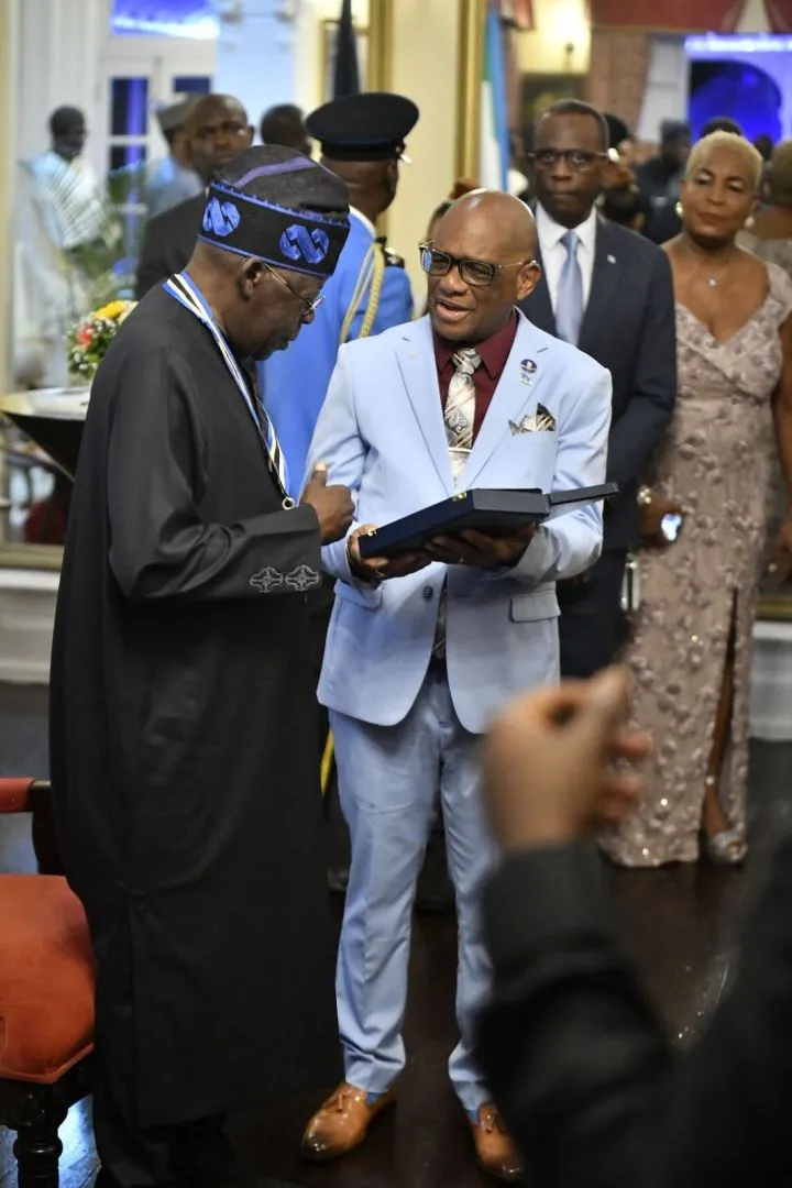President Tinubu bags Knight Commander title in Saint Lucia (photos)