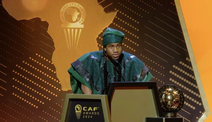 'Something incredible' - Lookman elated to win CAF Men's Player of the Year