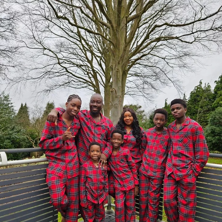 Obi Cubana Celebrates Christmas With His Family In London (See Photos)