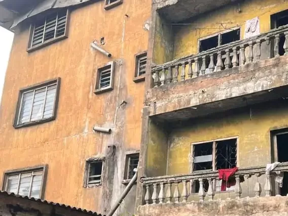 Photos of dilapidated three-storey building fully occupied by tenants stir serious concerns