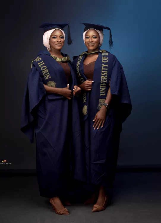 Twin sisters stun many as they bag first-class degrees from UNILORIN