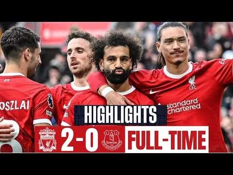 Liverpool 2 - 0 Everton (Oct-21-2023) Premier League Highlights