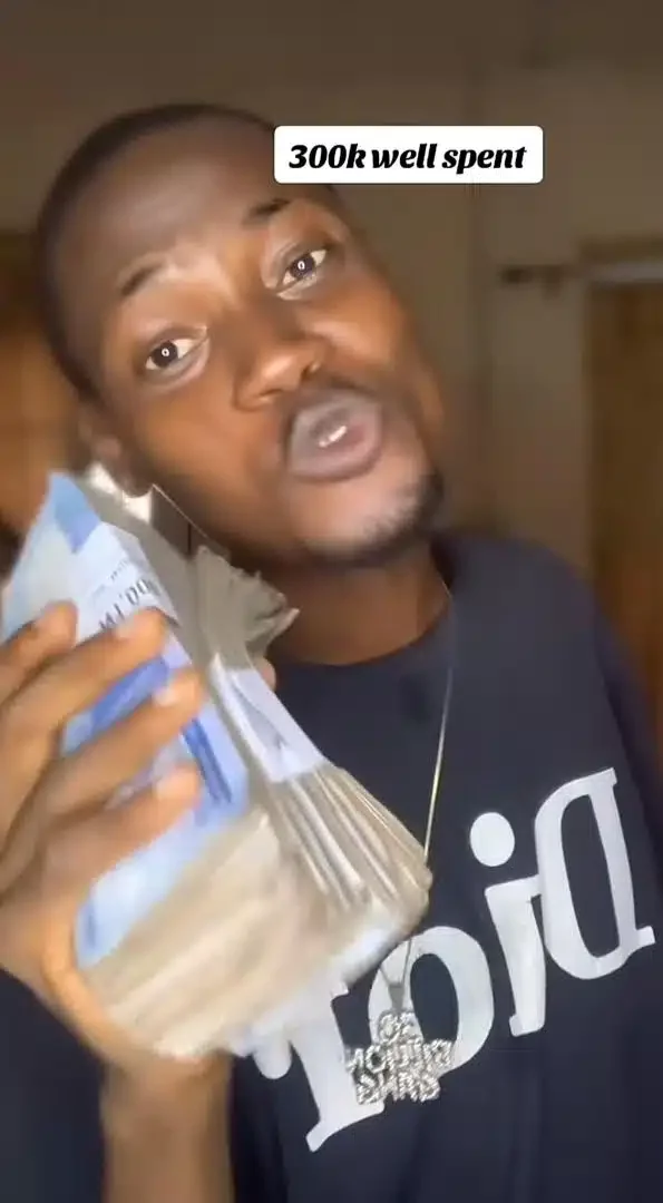 'You no go chop food?' - Speculations as man gives breakdown of plans to spend N300K in 5 days