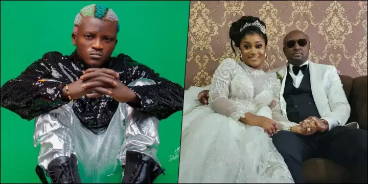 "If say you marry like 3 or 4 wives, you for no dey feel am" - Portable shares advice with Israel DMW following his marriage crash