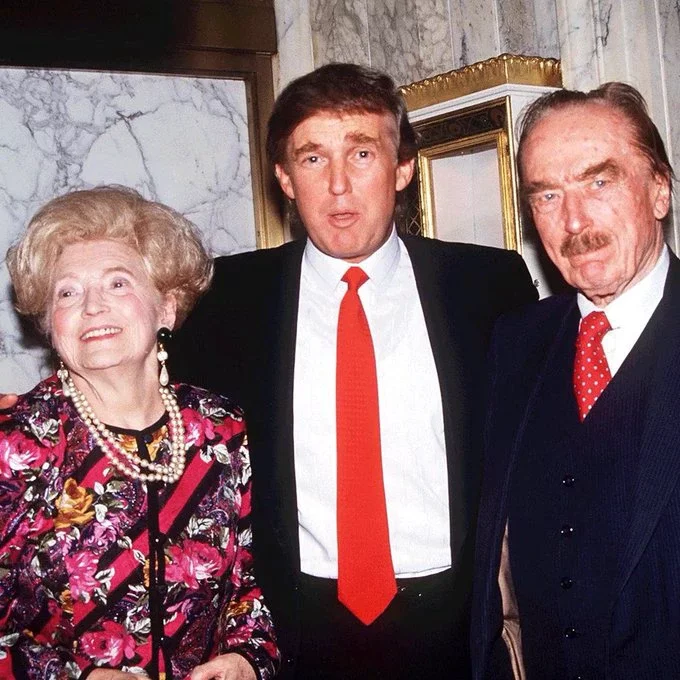 "I know my mother's in Heaven. I'm not so sure about my father'' - Trump