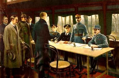 The signing of Armistice - The History Press