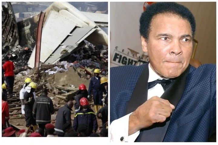 TODAY IN HISTORY: Fatal Plane Crash Kills 153 Passengers In Lagos - Boxing Legend, Muhammad Ali Dies