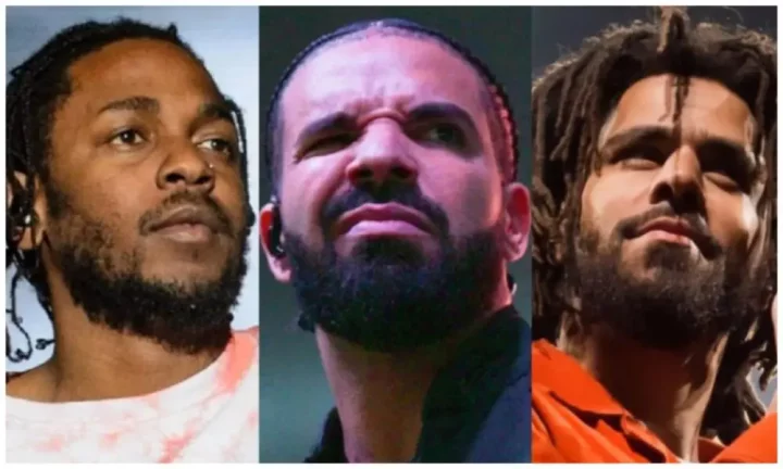 Kendrick Lamar disses Drake, J.Cole in new rap song