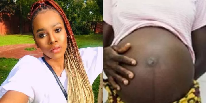"After God, fear my daughter, Ama" - Mother expresses shock as 19-year-old teen daughter makes her a grandma at 36