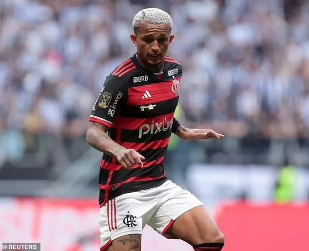 It's unlikely that Wesley will still be at Flamengo for the 2025 season with interest rife