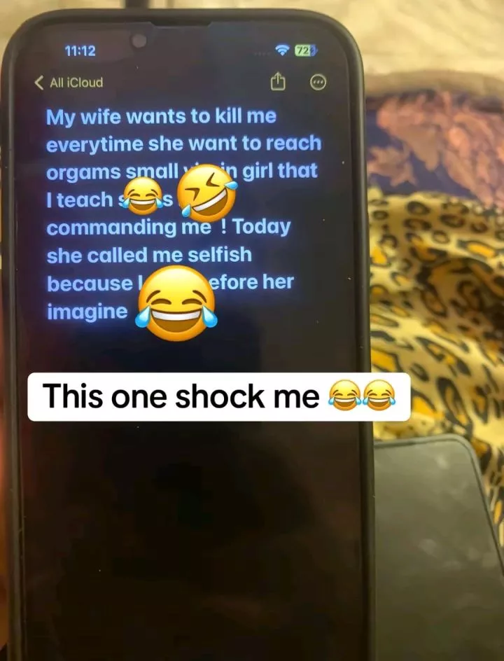 Nigerian wife leaves social media in shock with what she found on her husband's phone