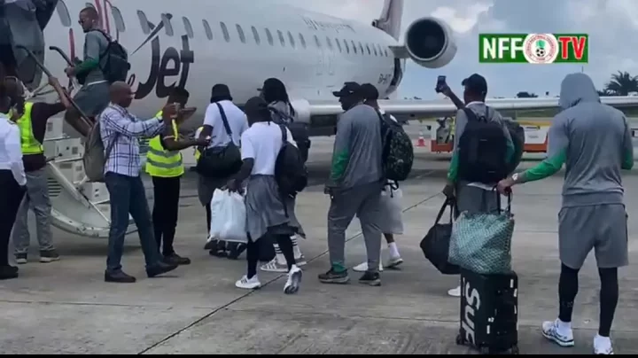 AFCON 2025 Qualifier: Super Eagles land in Kigali, ready for Amavubi test