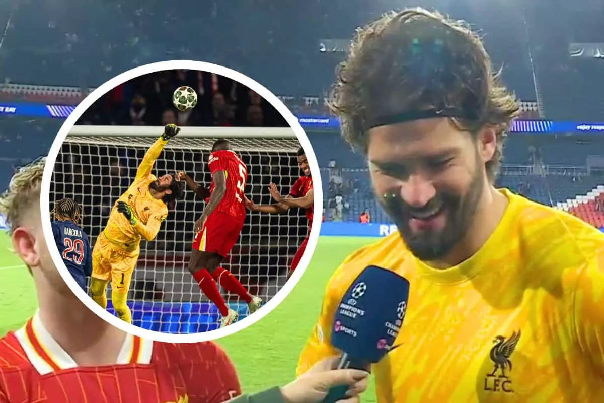 Alisson: 'That was probably the best performance of my life...so far!'