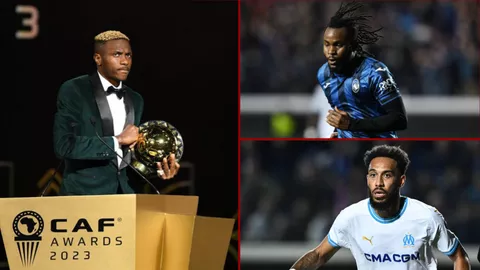 Ademola Lookman, Boniface and 3 players that can dethrone Osimhen's for CAF Player of the Year Award