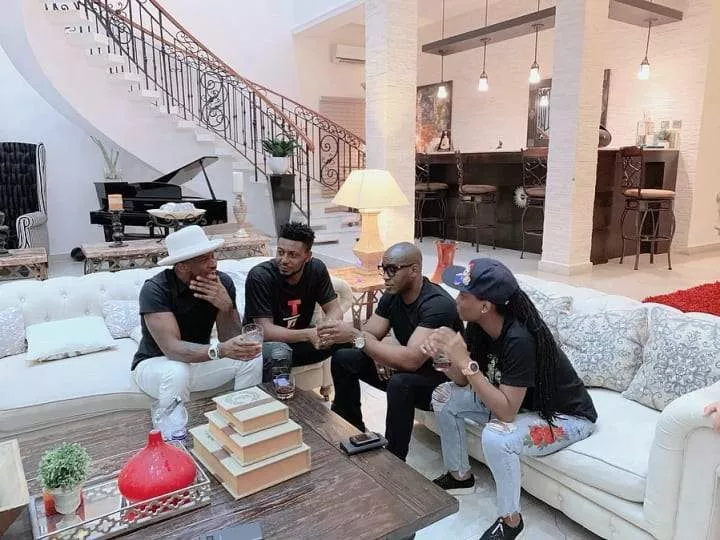 Calm Down, This Is Not Paradise: Inside Peter Okoye's $3.8 Million Banana Island Mansion (Photos)