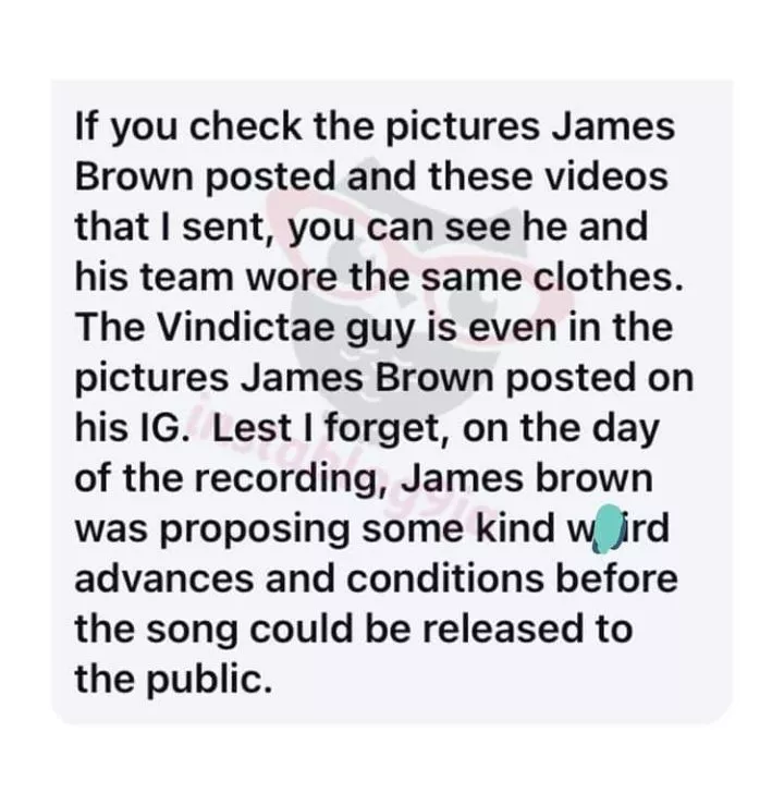 James Brown accused of faking Bobrisky prison visit, real reason exposed