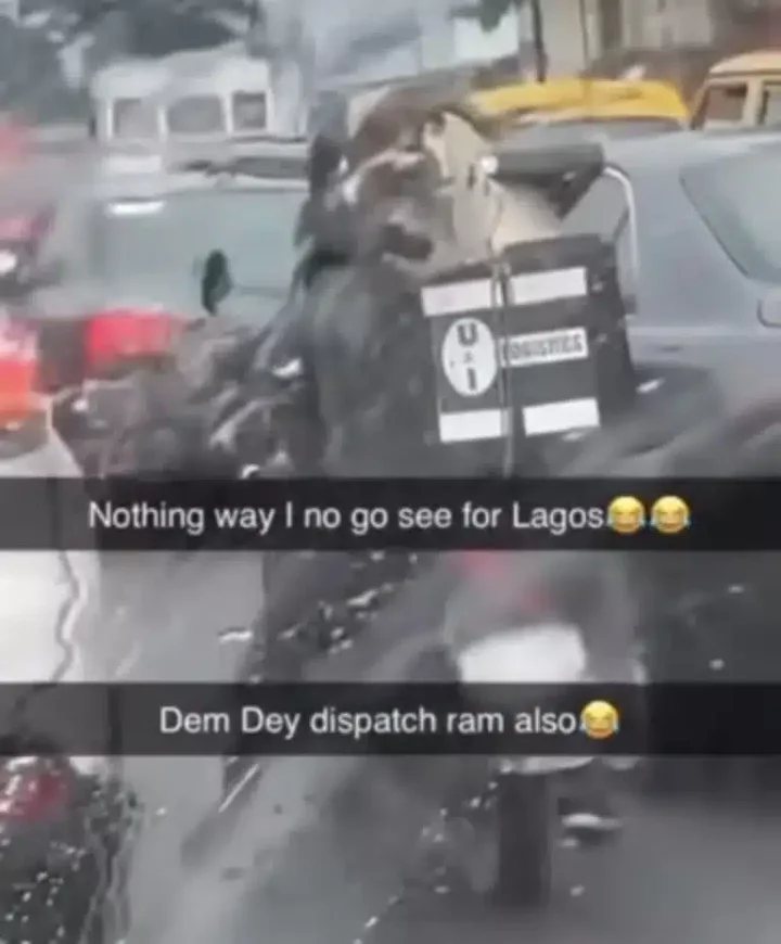 Surprise as dispatch rider set to deliver Sallah Ram
