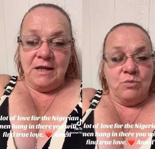 "Not all American women think Nigerian men are scammers. It is the American women scamming the Nigerian men"- Caucasian lady says